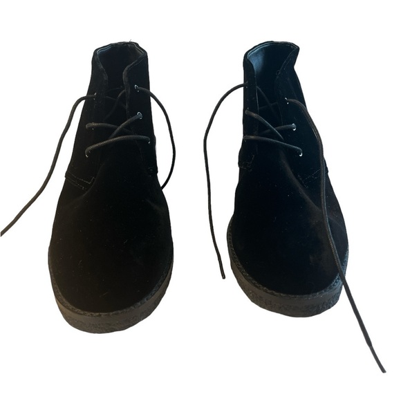 Mark Fisher LTD Dixie Black Velvet Shoe boots - Picture 11 of 11